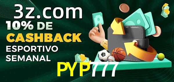 10% de bônus de cashback na PYP777
